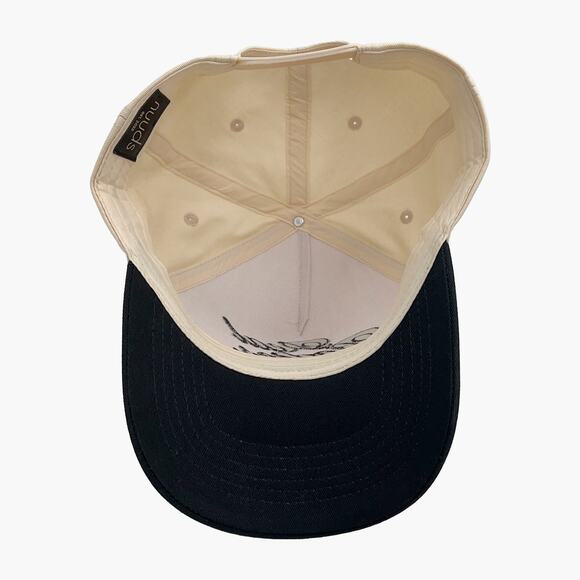 NWOT NUUDS "Real Bodies" Unisex Snapback Hat (Black/Cream | O/S) - Picture 11 of 11